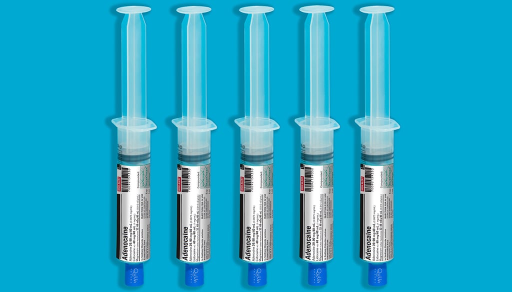 QuVa 503B Compounding Pharmacy Adenocaine Syringe