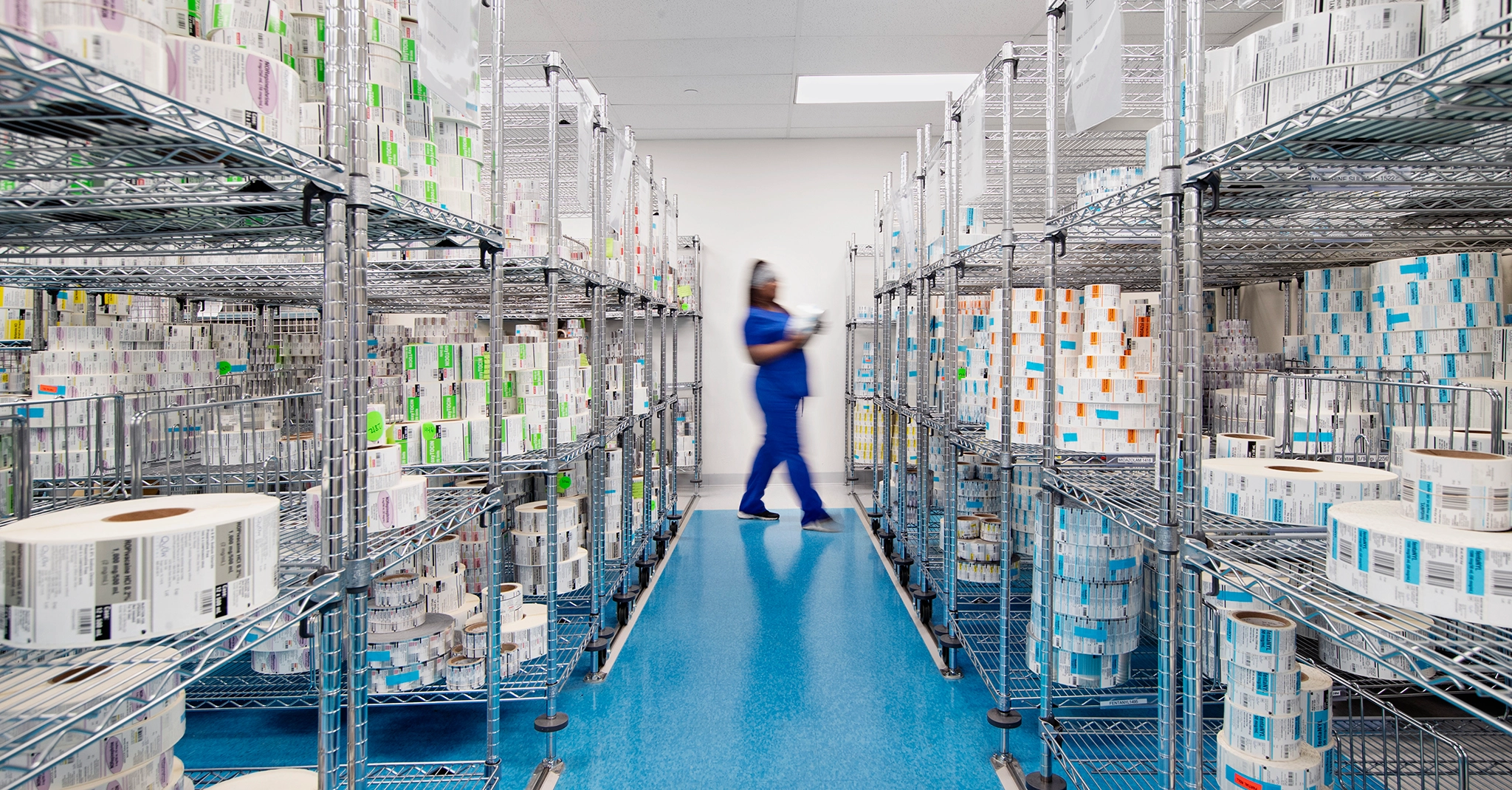 Pharmacist in laboratory