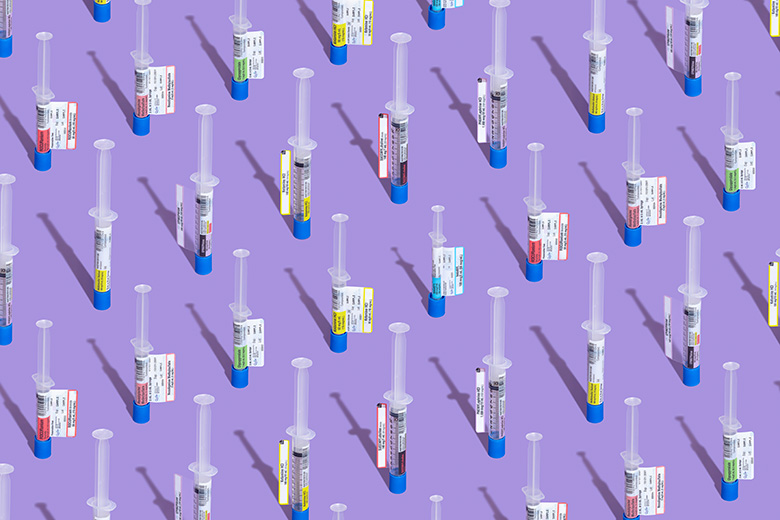 Compounded medication syringes illustrative image
