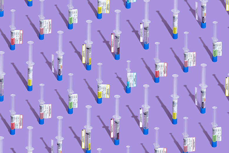 Compounded medication syringes illustrative image Compounded medication syringes illustrative image